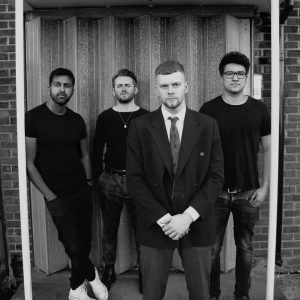 Punk rock revival band Nerves made up of Josh Upil on drums, Jack Cosson on guitar, Jack Evans on vocals, Mike Wood on bass guitar